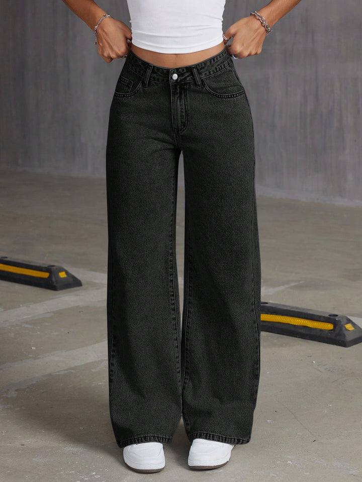 Jeans SHEIN, negru