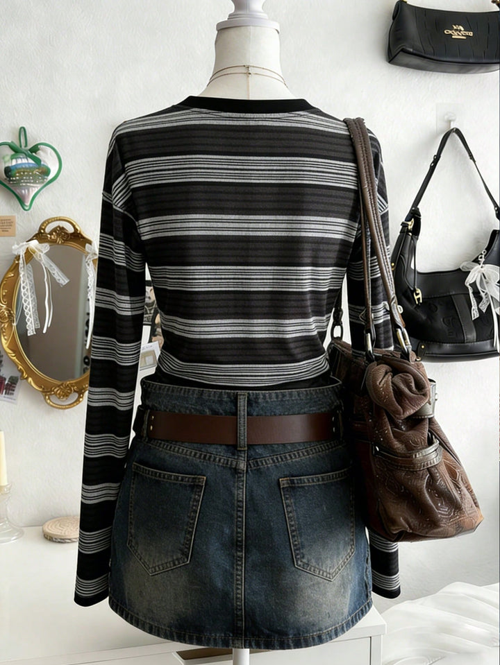 Top SHEIN, negru