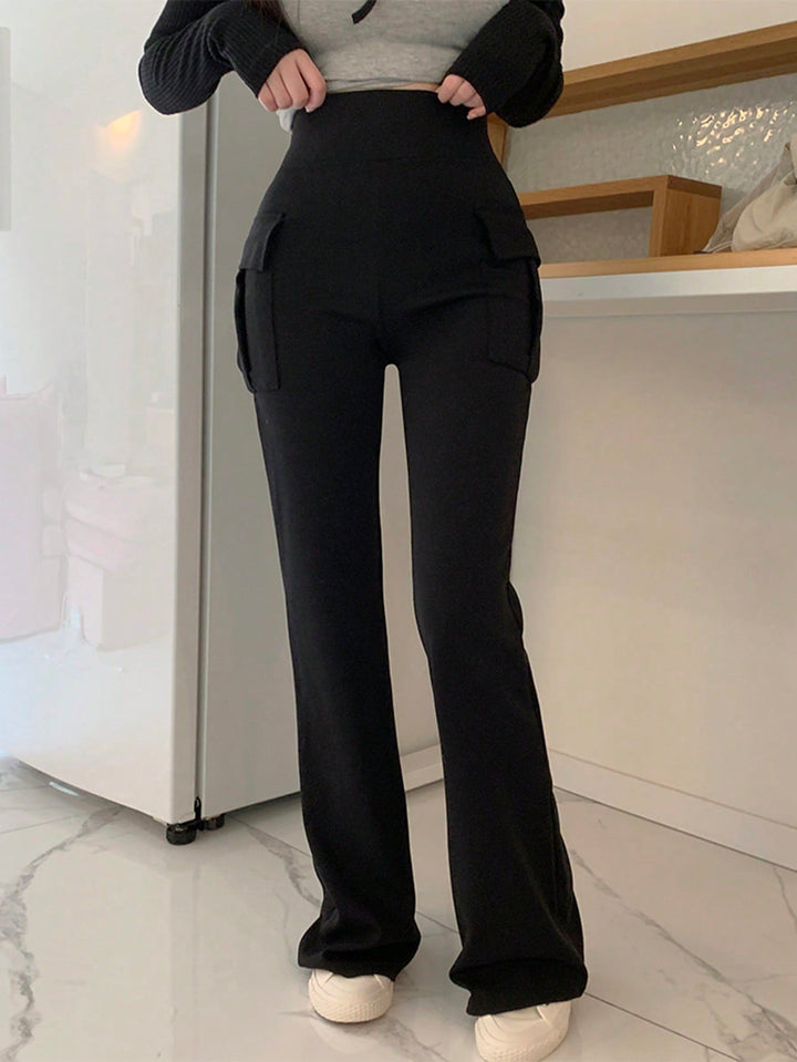 Pantaloni SHEIN, negru