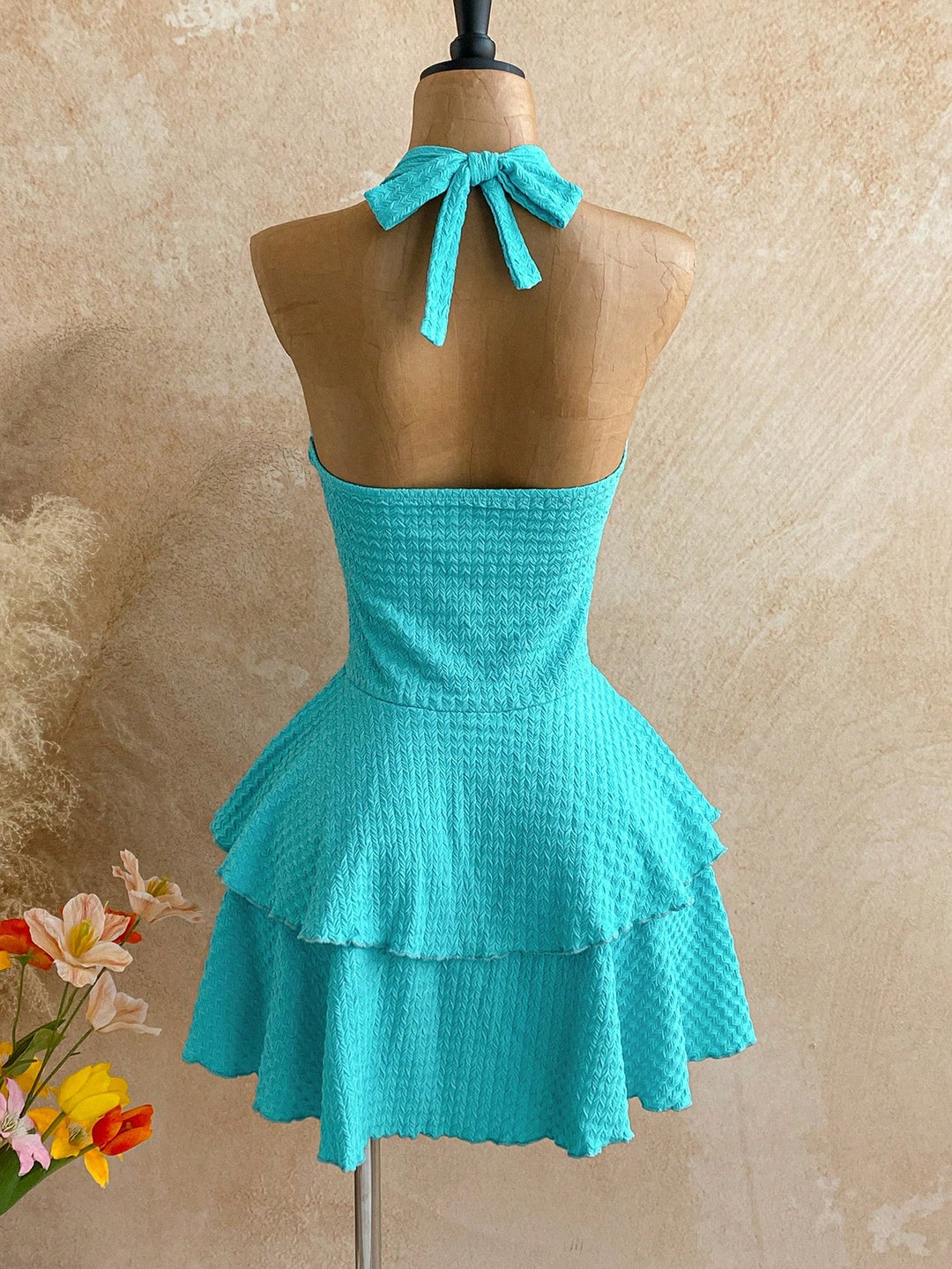 Rochie mini SHEIN, verde