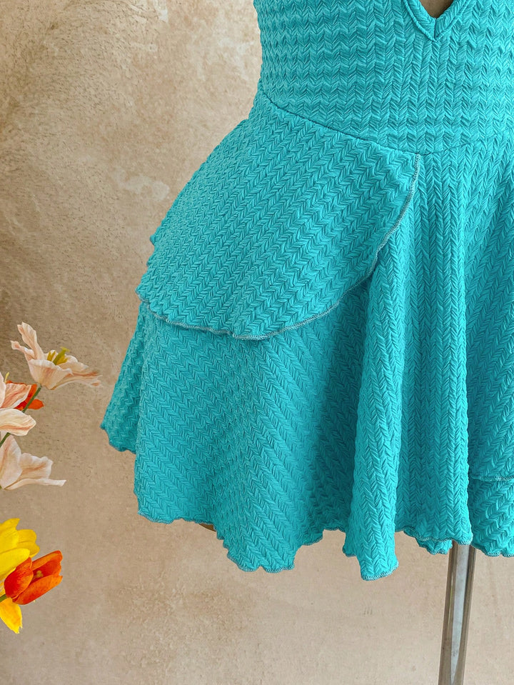 Rochie mini SHEIN, verde