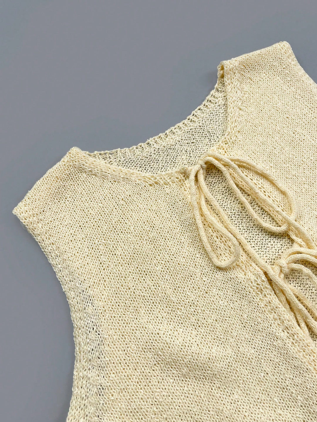 Top SHEIN, galben