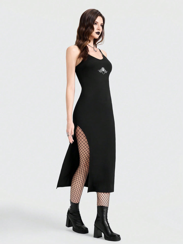 Rochie midi SHEIN, negru