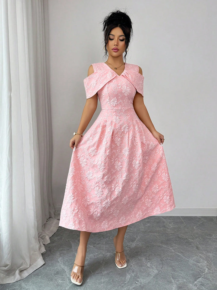 Rochie maxi SHEIN, roz