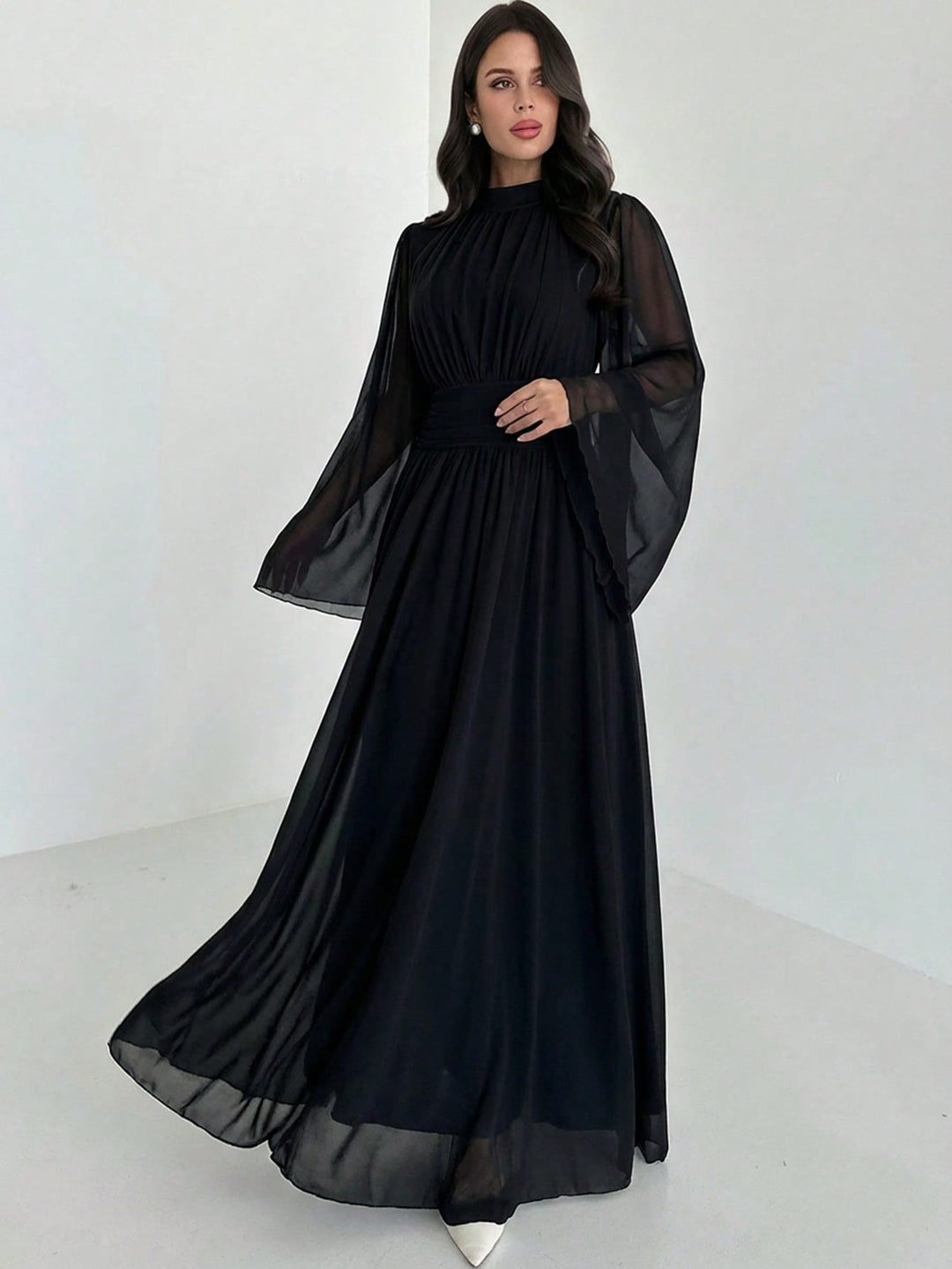 Rochie maxi SHEIN, negru