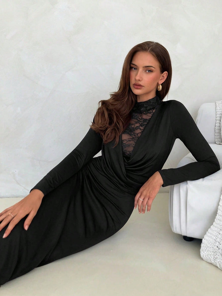 Rochie maxi SHEIN, negru