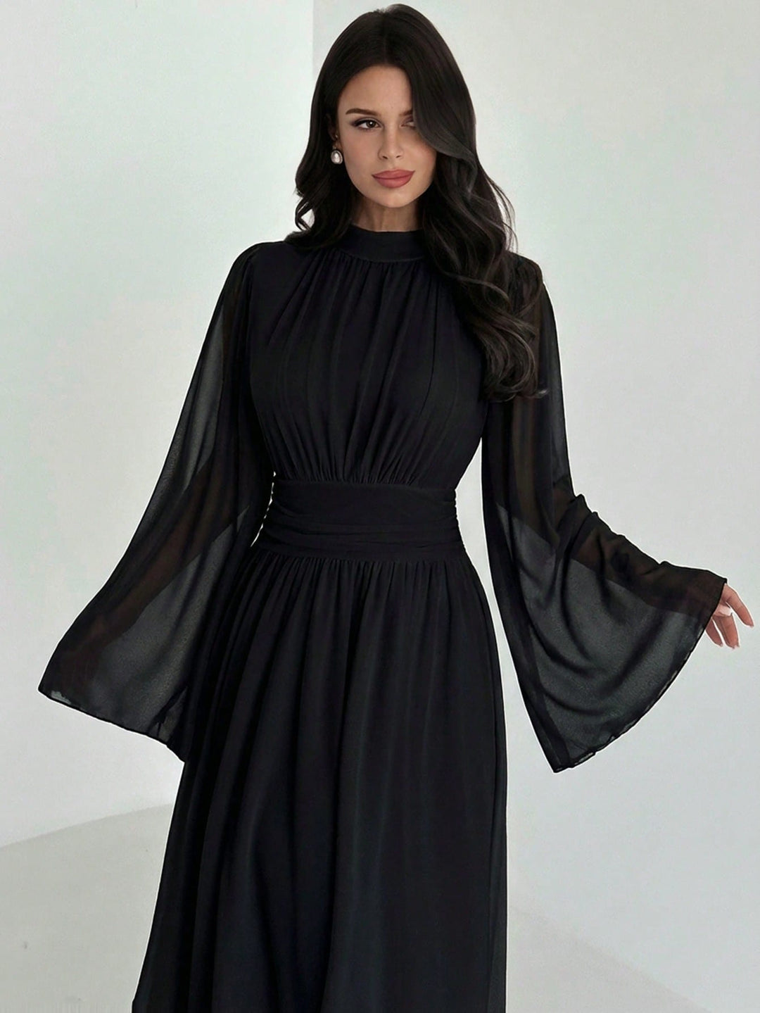 Rochie maxi SHEIN, negru