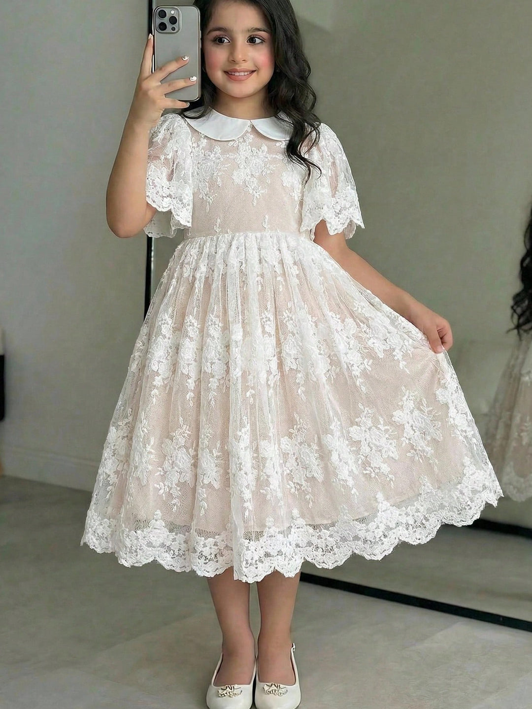 Rochie SHEIN, alb