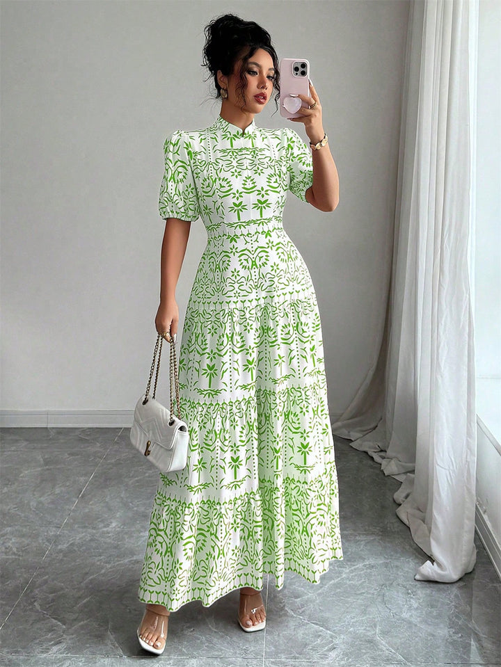 Rochie maxi SHEIN, verde