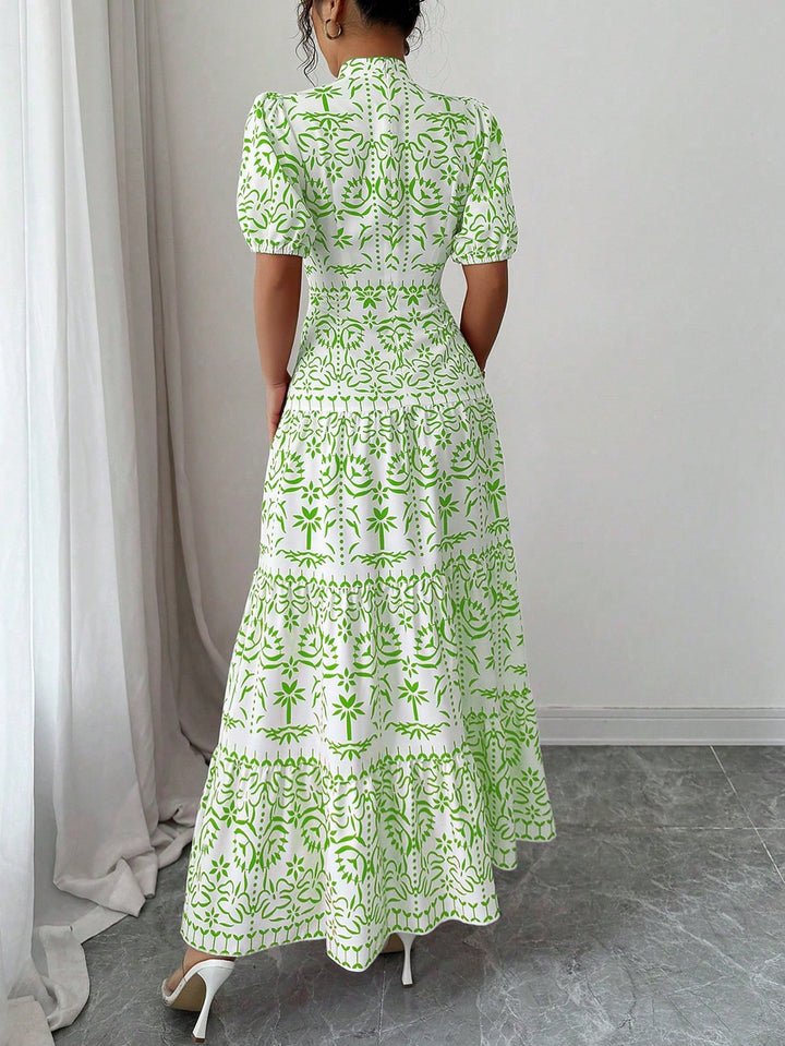 Rochie maxi SHEIN, verde