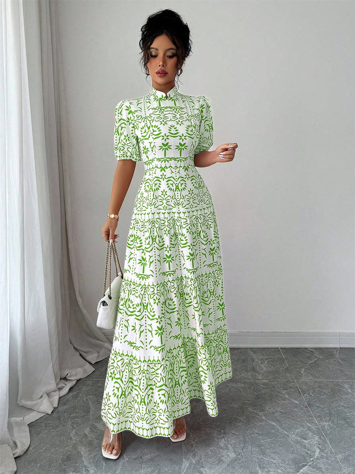 Rochie maxi SHEIN, verde