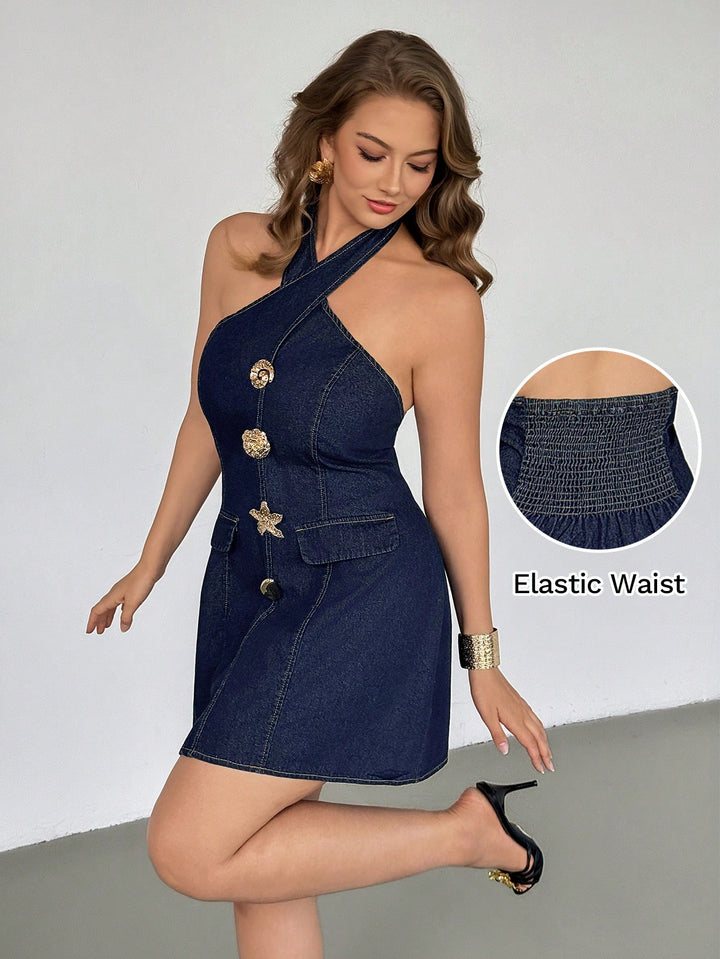 Rochie mini SHEIN, albastru
