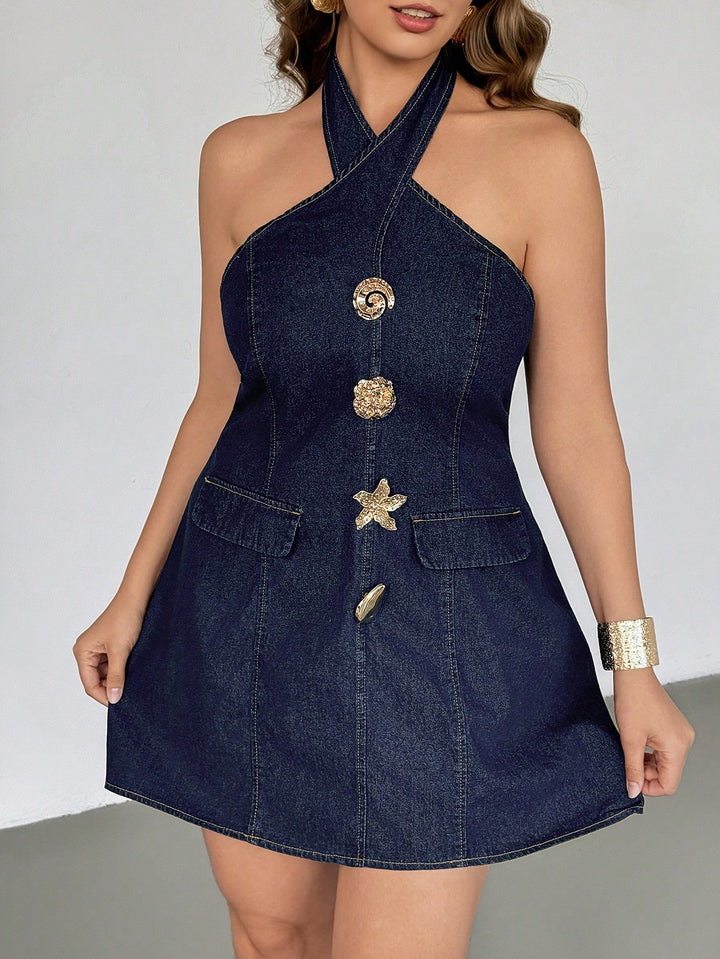 Rochie mini SHEIN, albastru