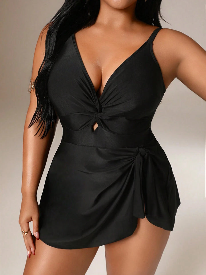 Costum de baie întreg SHEIN, negru