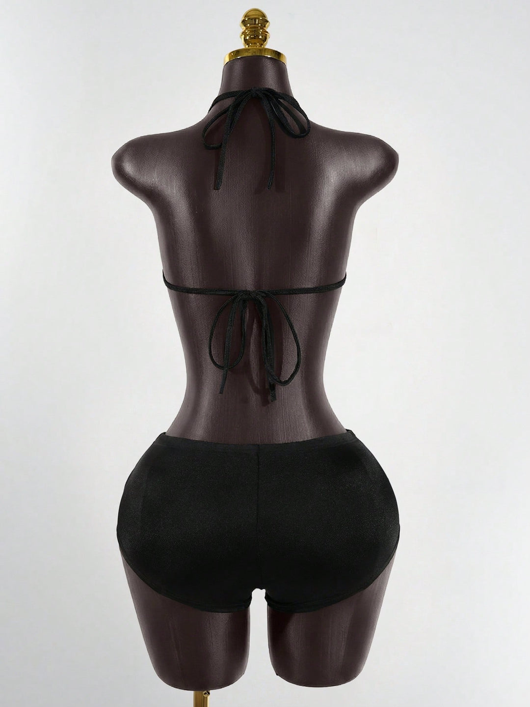 Pantaloni scurți SHEIN, negru