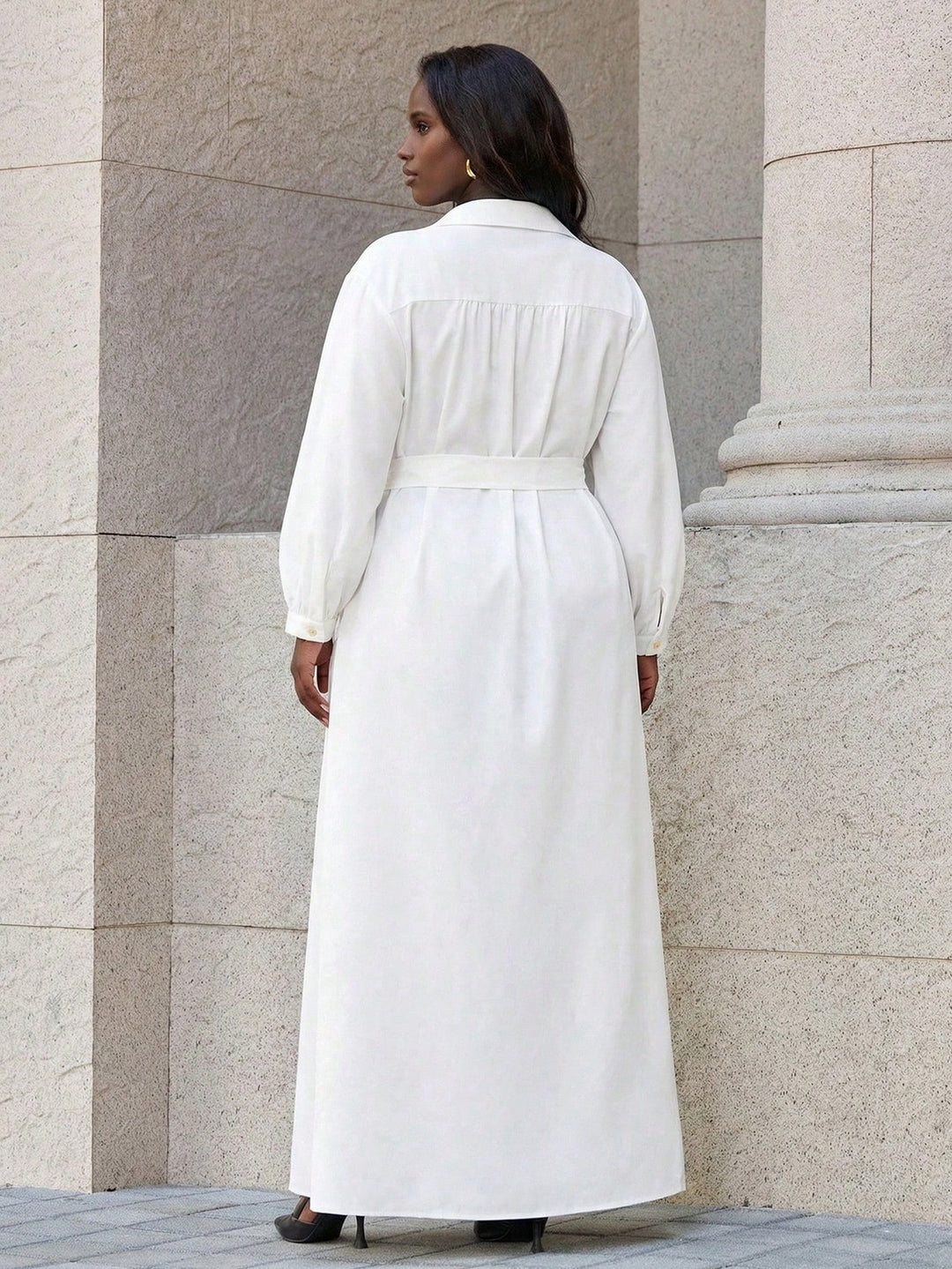 SHEIN ingruha, fehér
