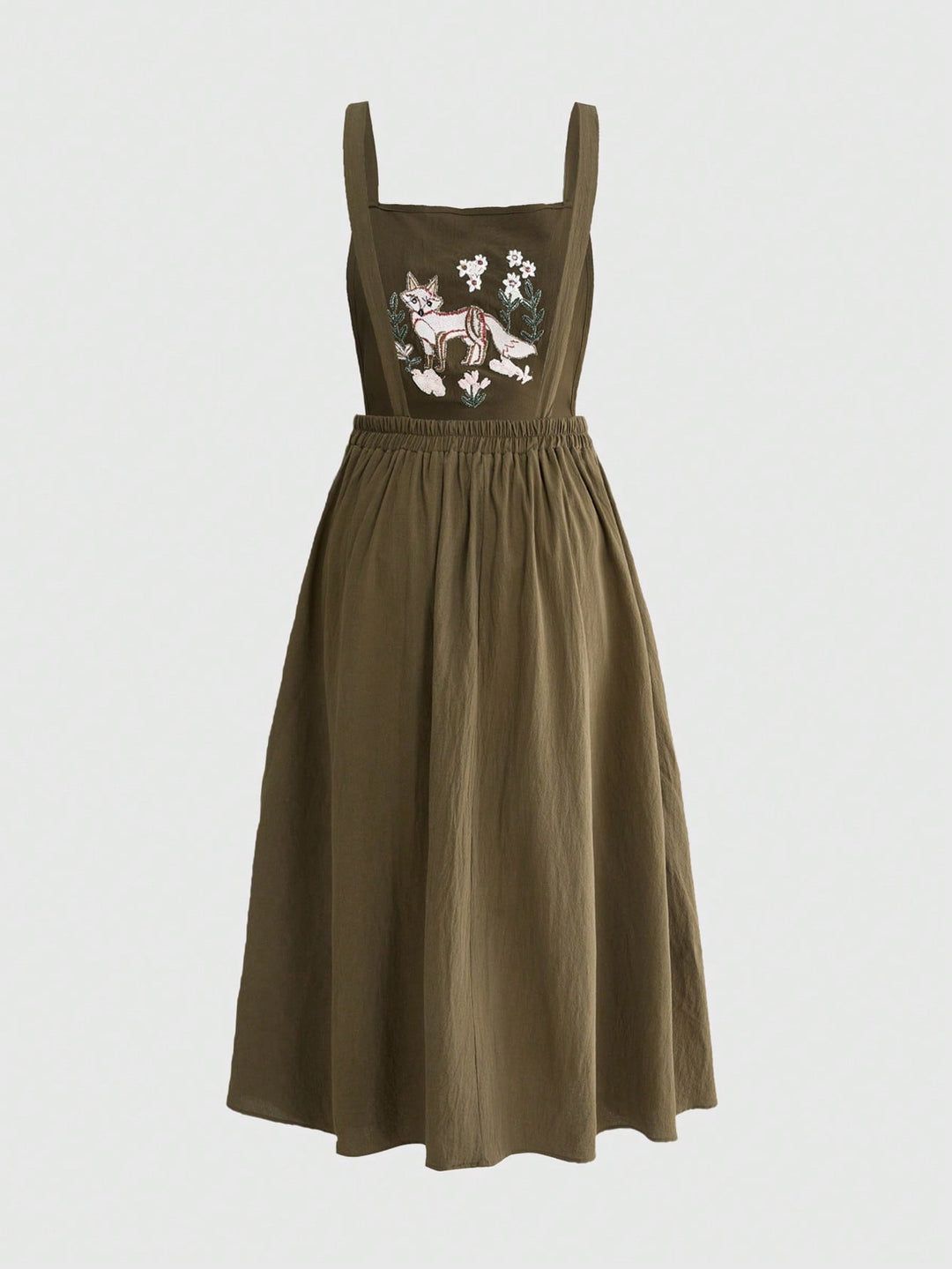 Rochie SHEIN, kaki