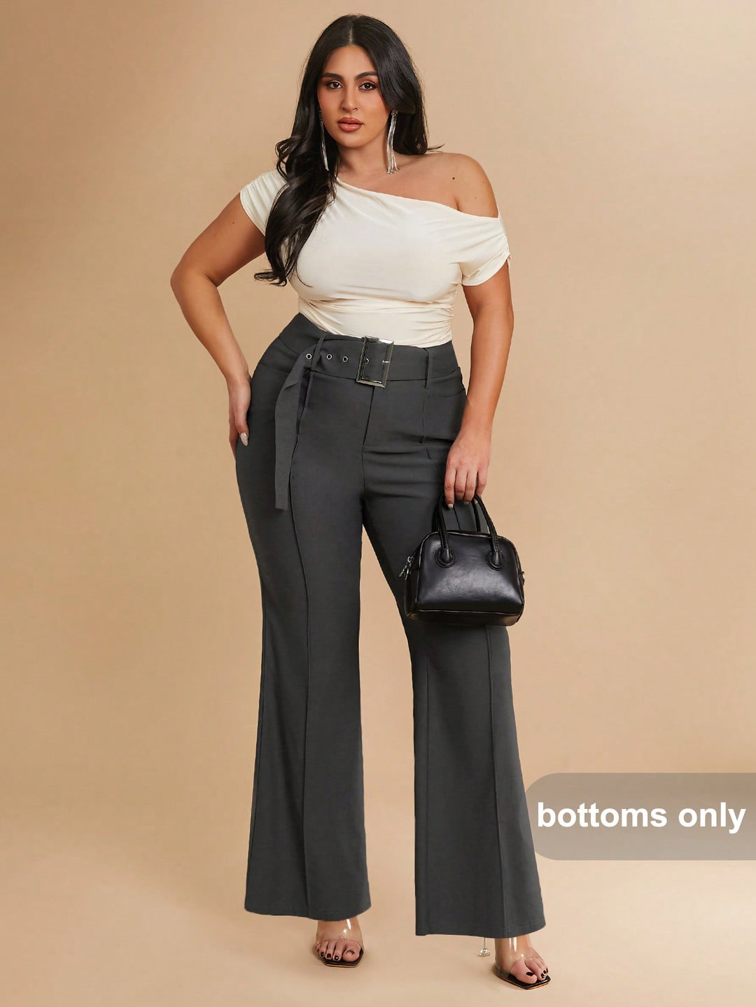Pantaloni SHEIN, gri