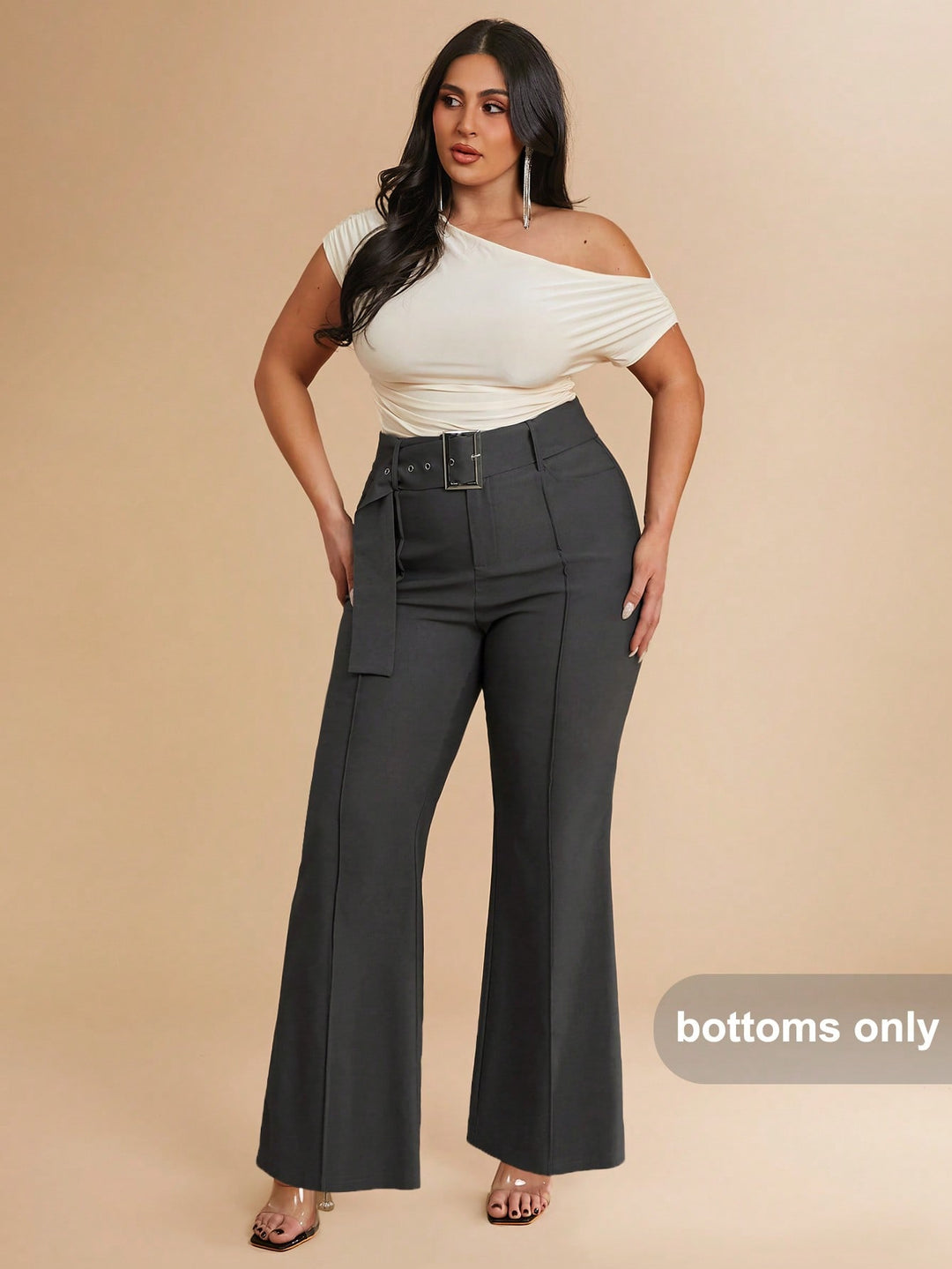 Pantaloni SHEIN, gri