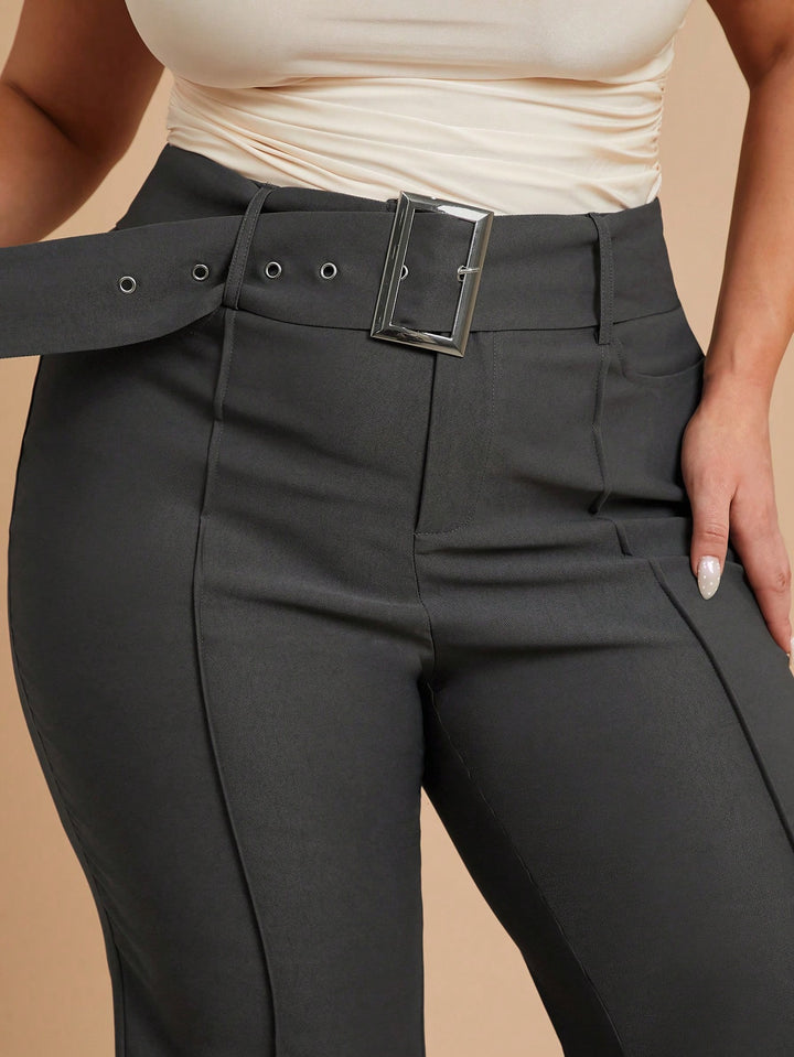 Pantaloni SHEIN, gri