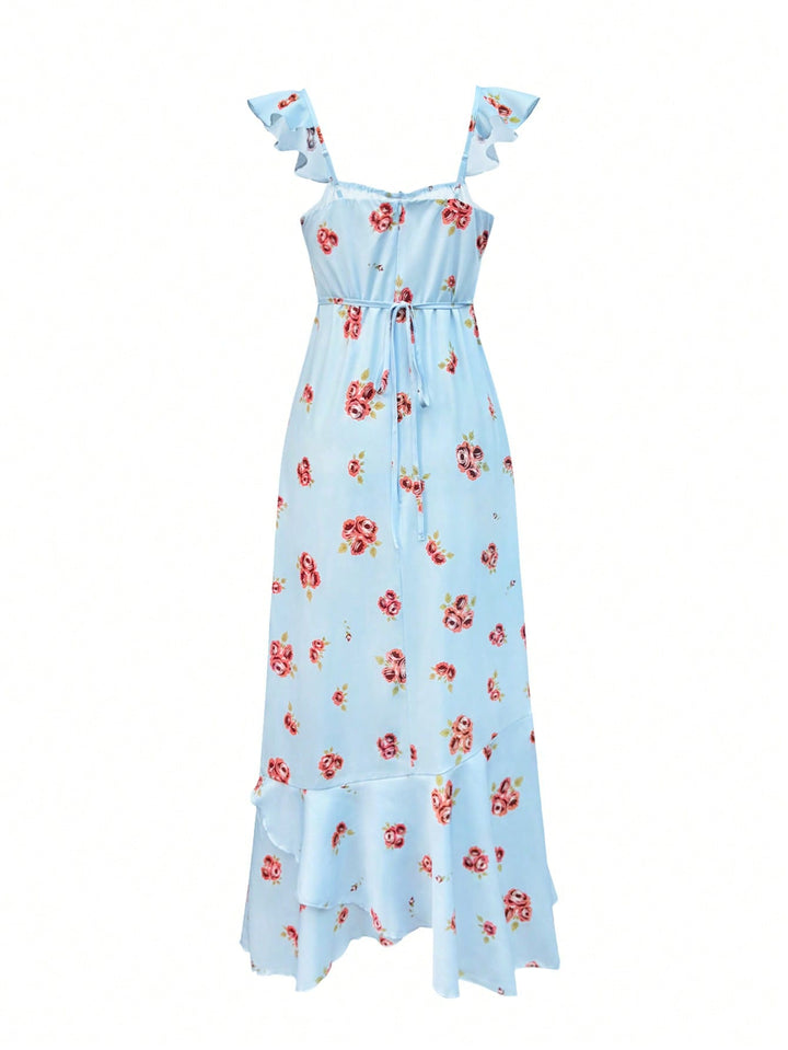 Rochie maxi SHEIN, albastru