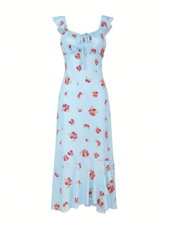 Rochie maxi SHEIN, albastru