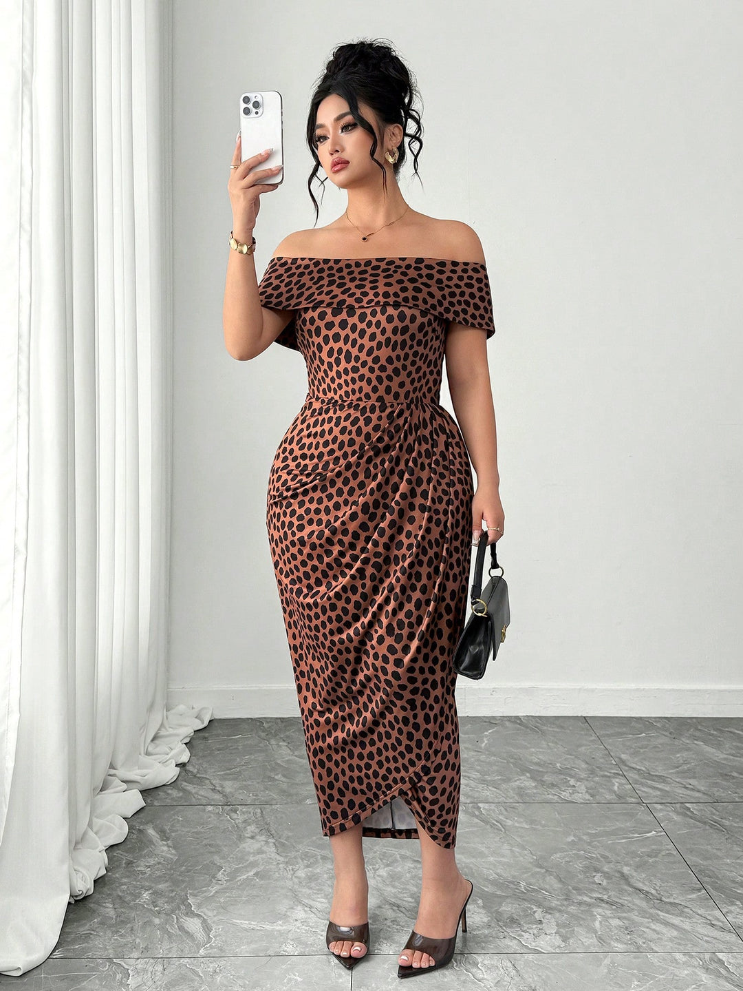 Rochie SHEIN, mix culori