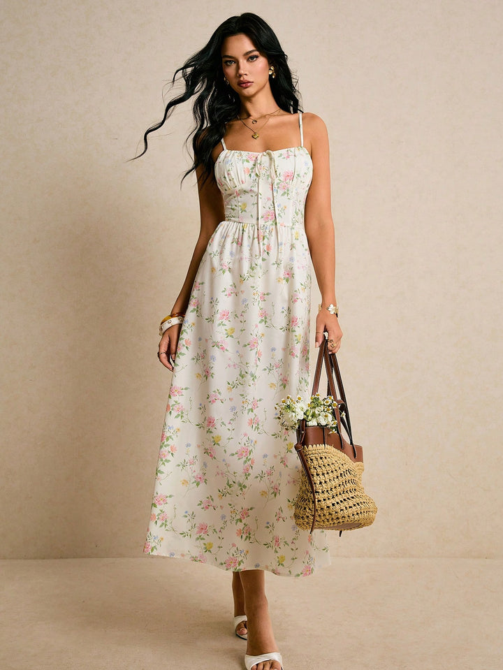 Rochie maxi SHEIN, mix culori