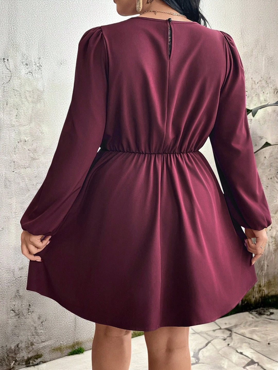 Rochie SHEIN, vișiniu