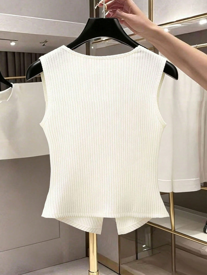Top SHEIN, alb