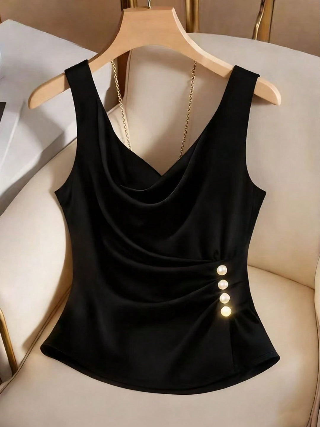 SHEIN top, fekete