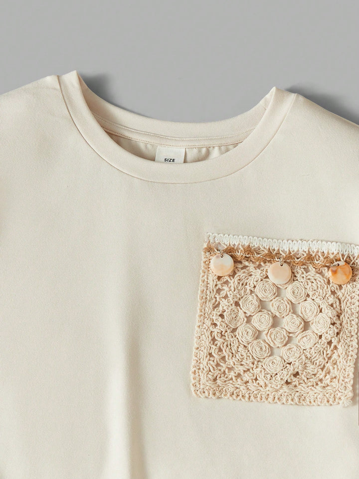 Tricou SHEIN, bej