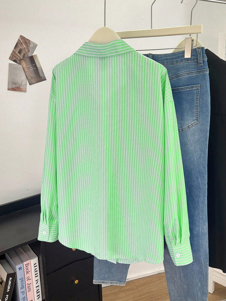 Bluză SHEIN, verde