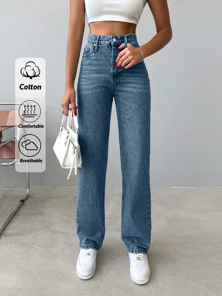 Jeans SHEIN, albastru
