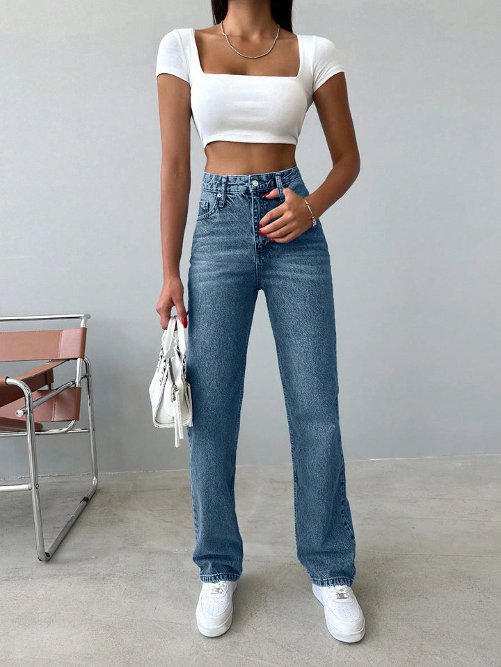 Jeans SHEIN, albastru