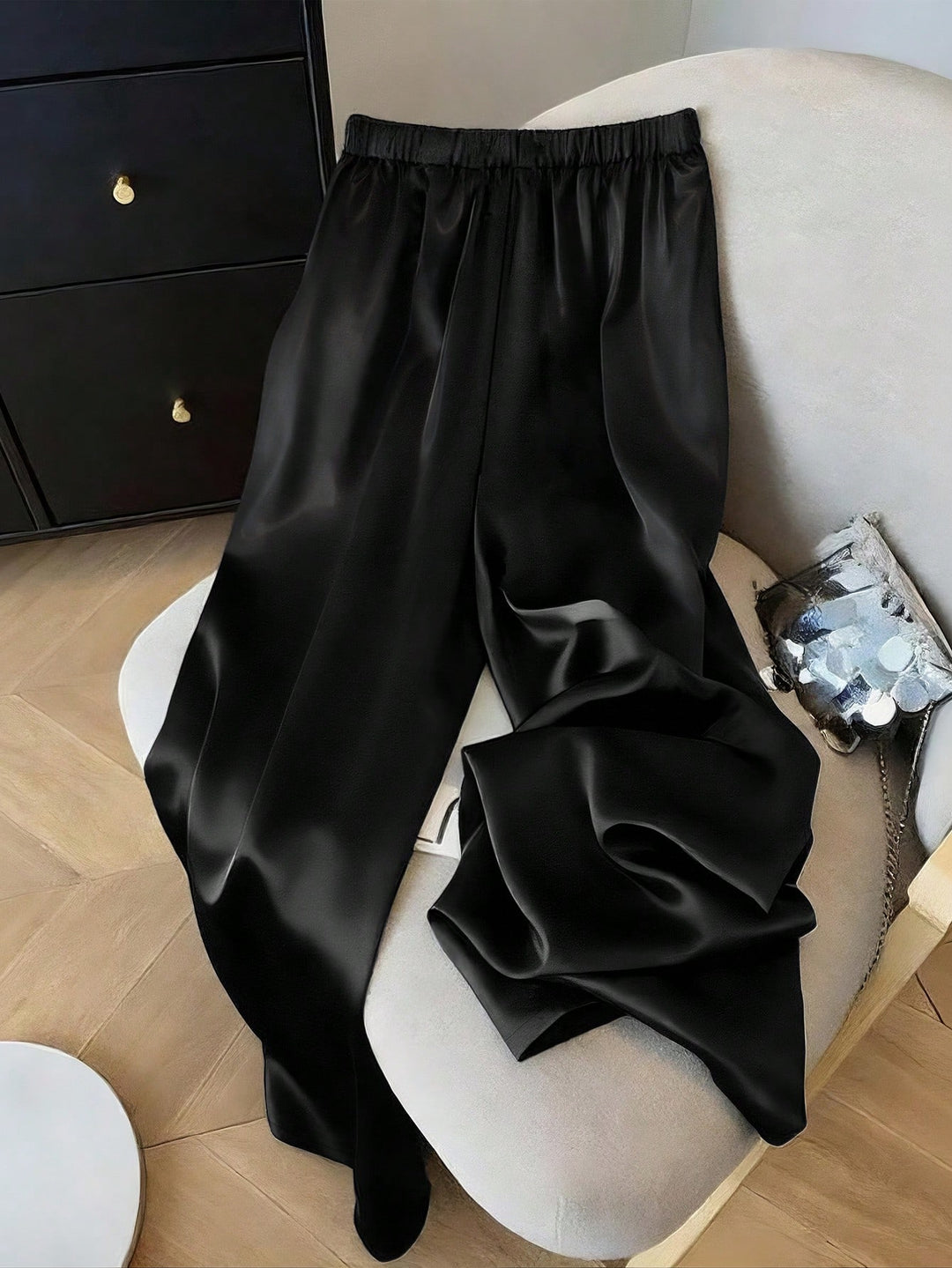 Pantaloni SHEIN, negru