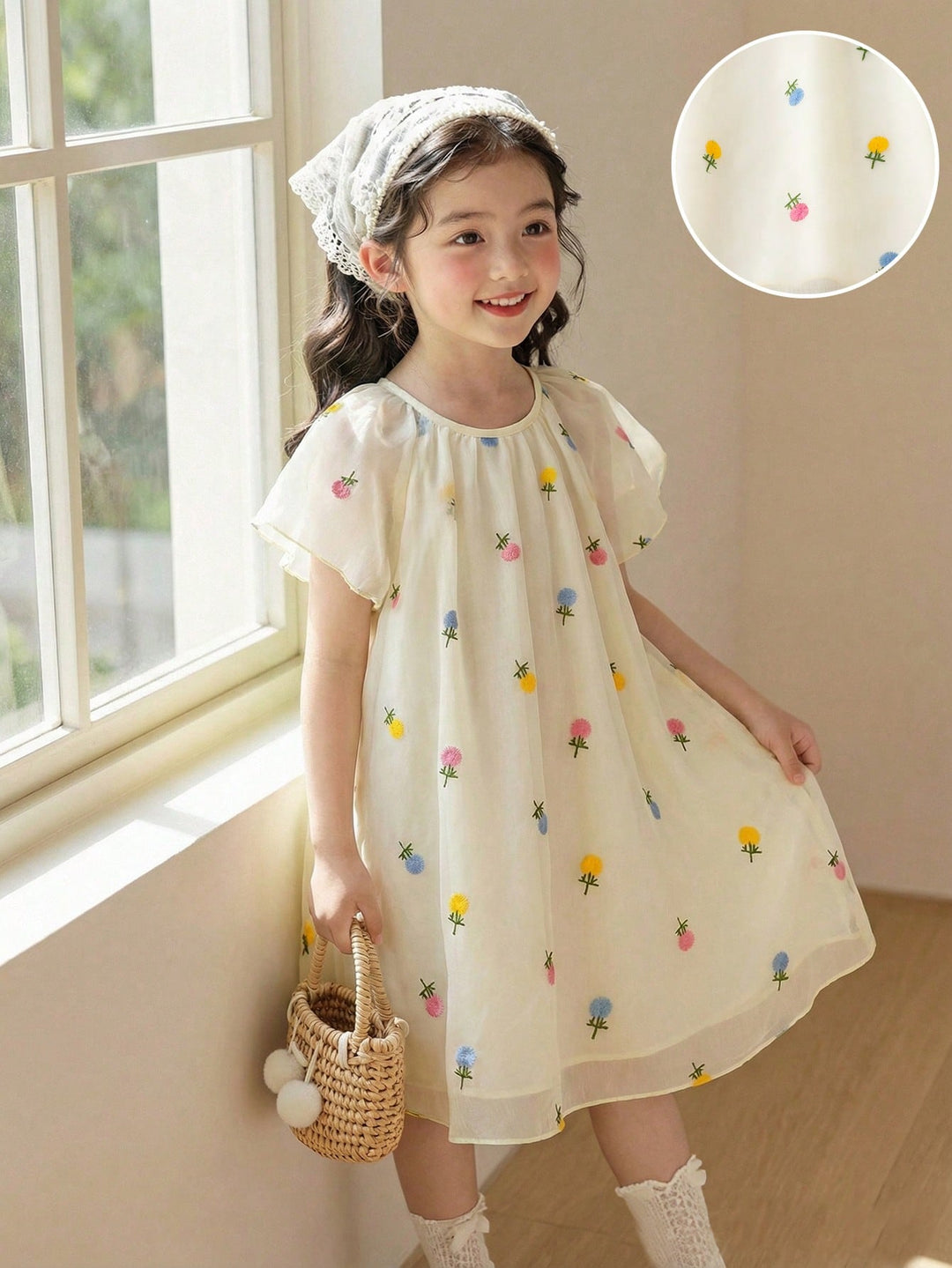 Rochie SHEIN, crem