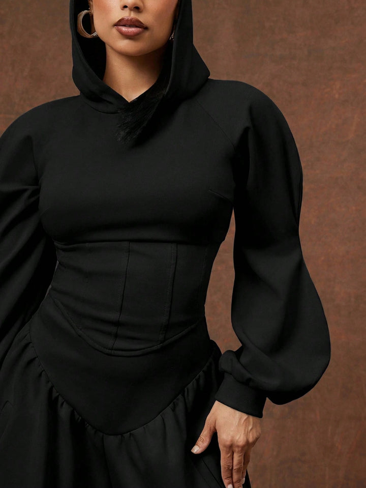 Hanorac SHEIN, negru
