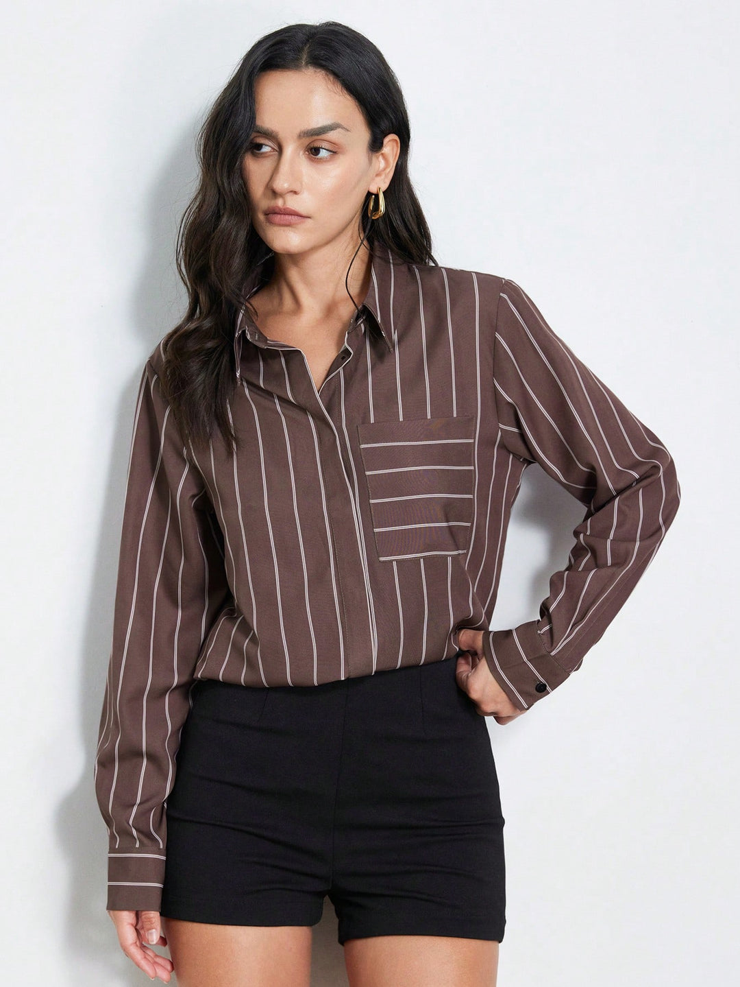 Bluza SHEIN, maro