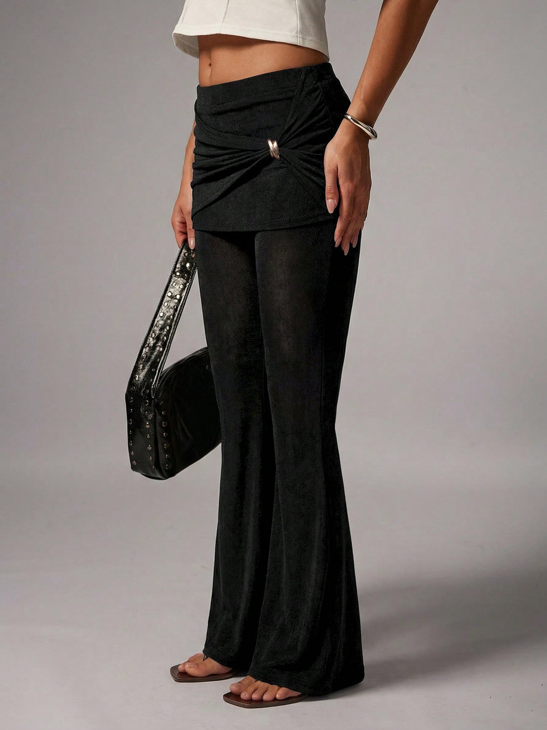 Pantaloni SHEIN, negru