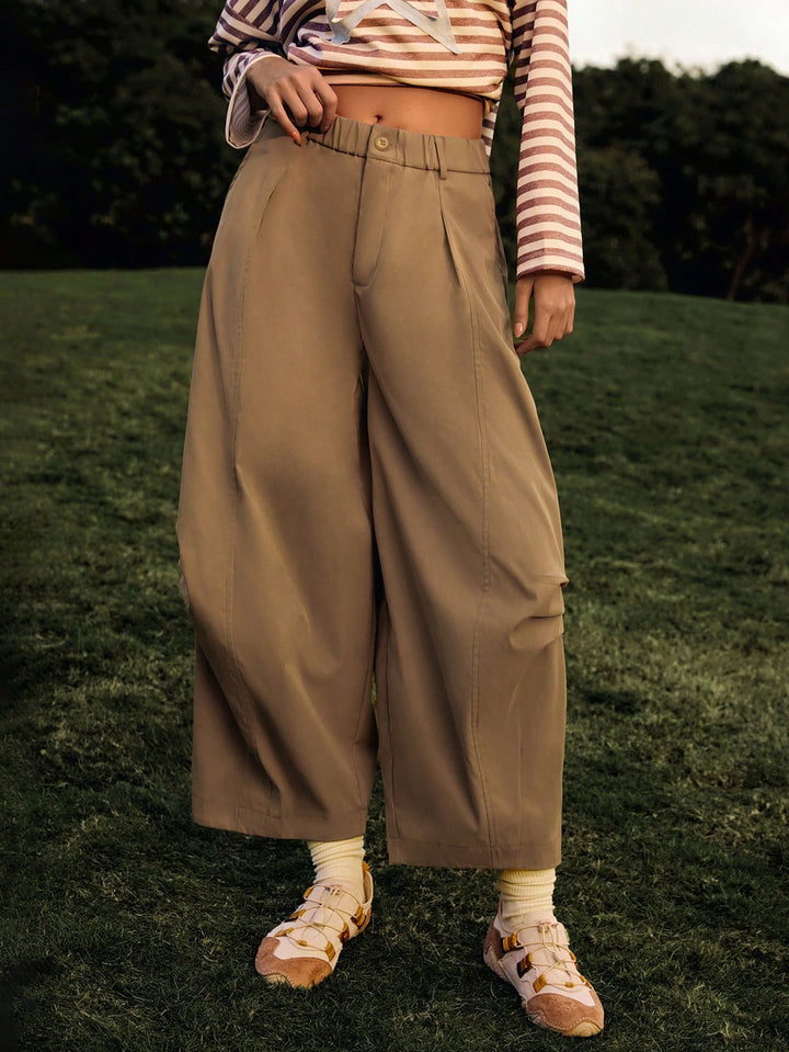 Pantaloni SHEIN, kaki