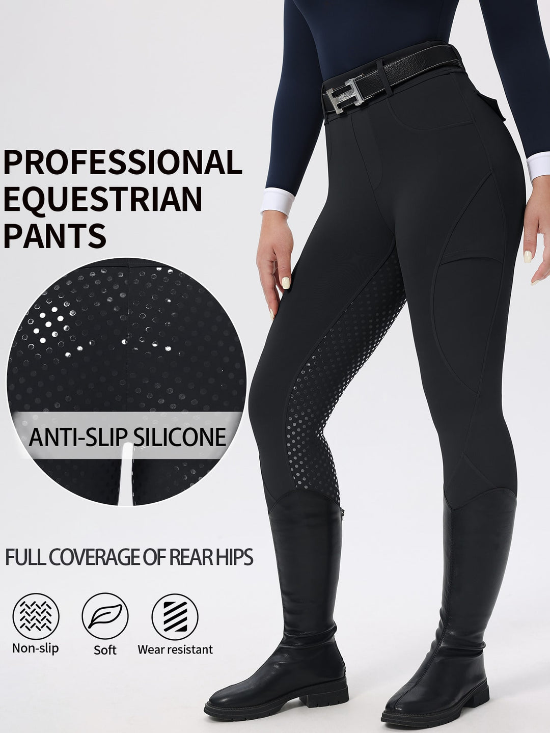 Pantaloni SHEIN, negru