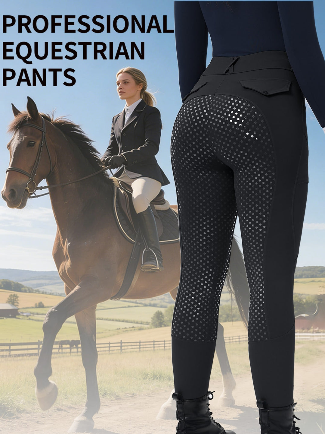 Pantaloni SHEIN, negru