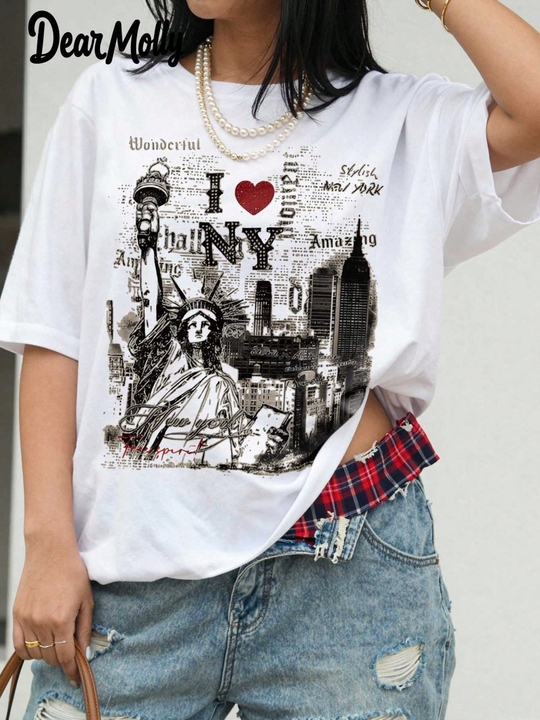 Tricou SHEIN, mix culori