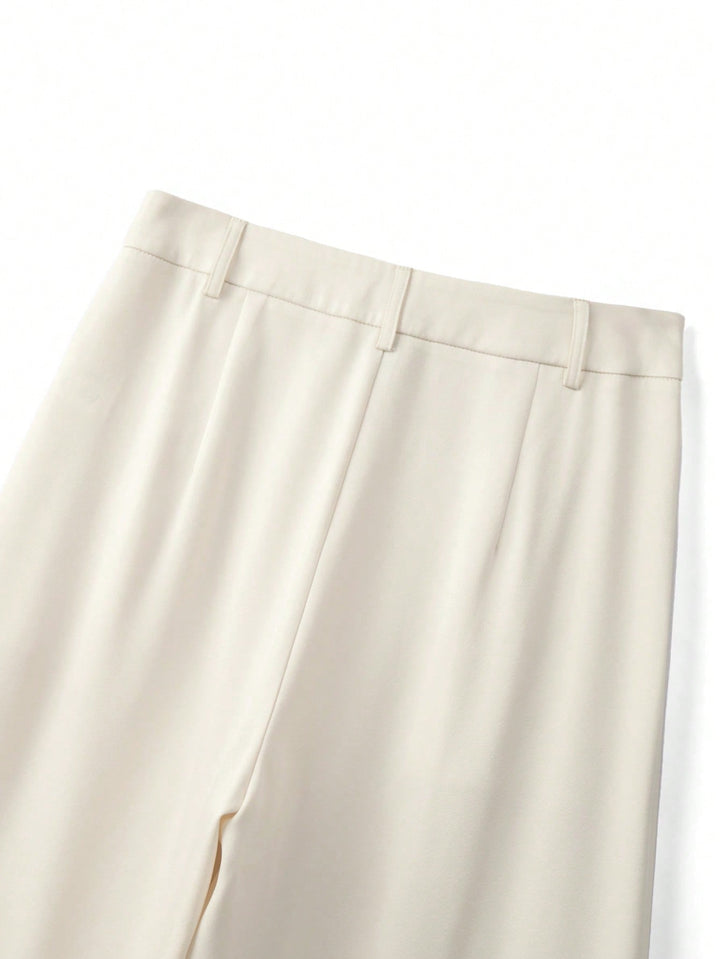 Pantaloni SHEIN, crem