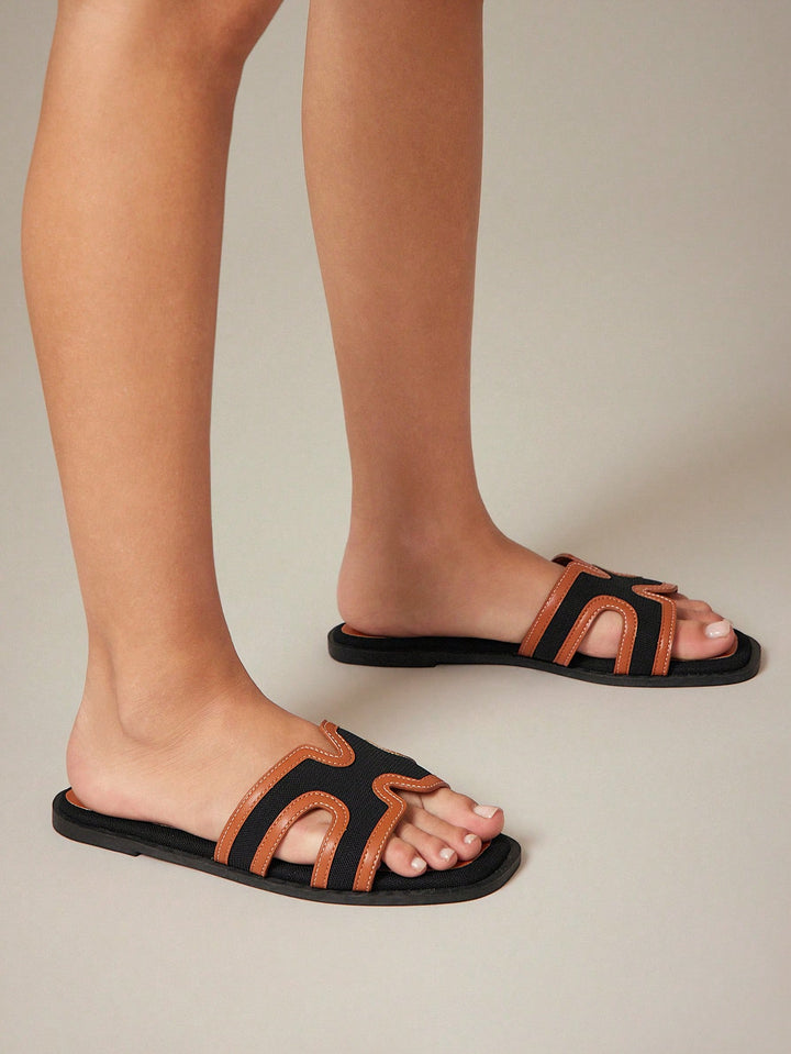 Sandale SHEIN, negru