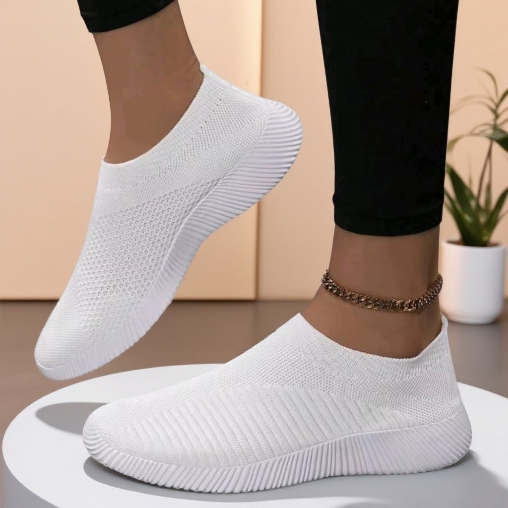 Pantofi sport SHEIN, alb