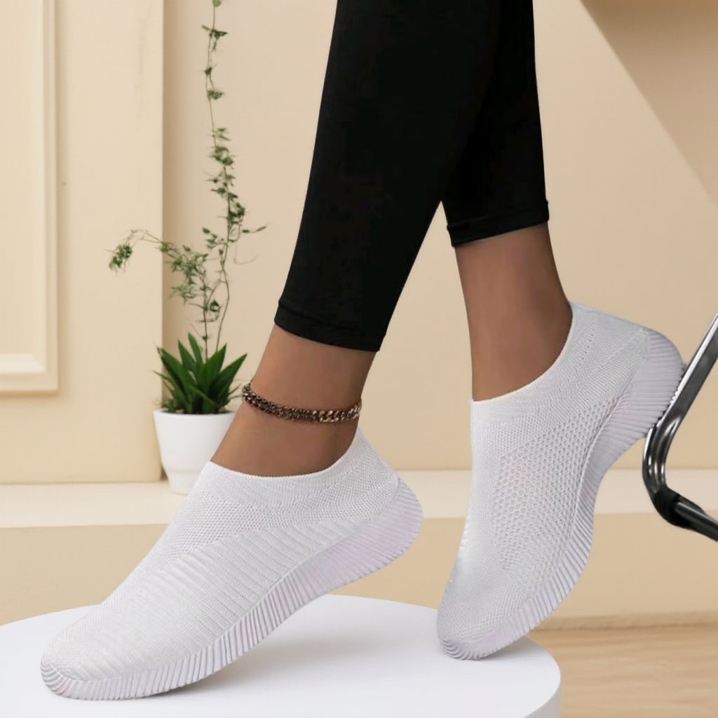 Pantofi sport SHEIN, alb