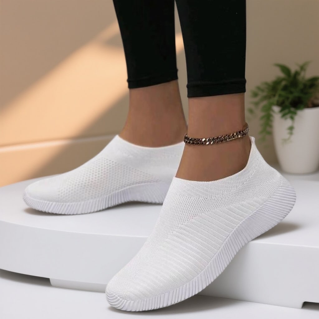 Pantofi sport SHEIN, alb