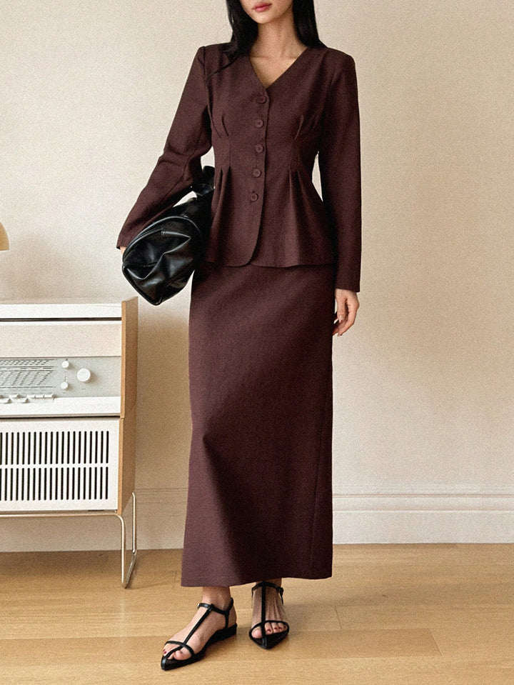 Costum SHEIN, maro